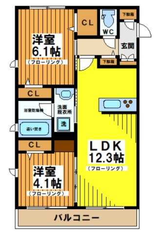 【間取り】 | ミルフォードテラス