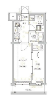 【間取り】 | ベルシード野毛山公園