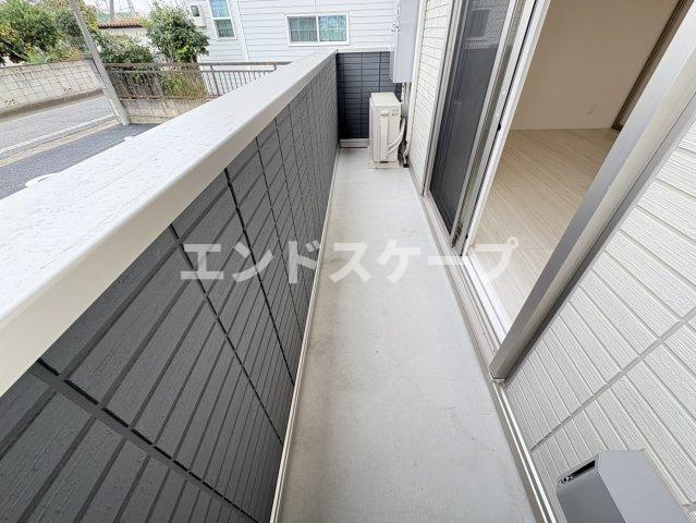 D-ROOM台新田町のバルコニー|高崎、前橋のお部屋探しはエンドスケープまで！お客様の理想お聞かせ下さい♪
