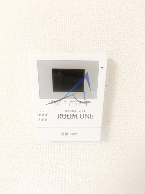 メゾン フォーレストのセキュリティ|モニター付きインターホンです。