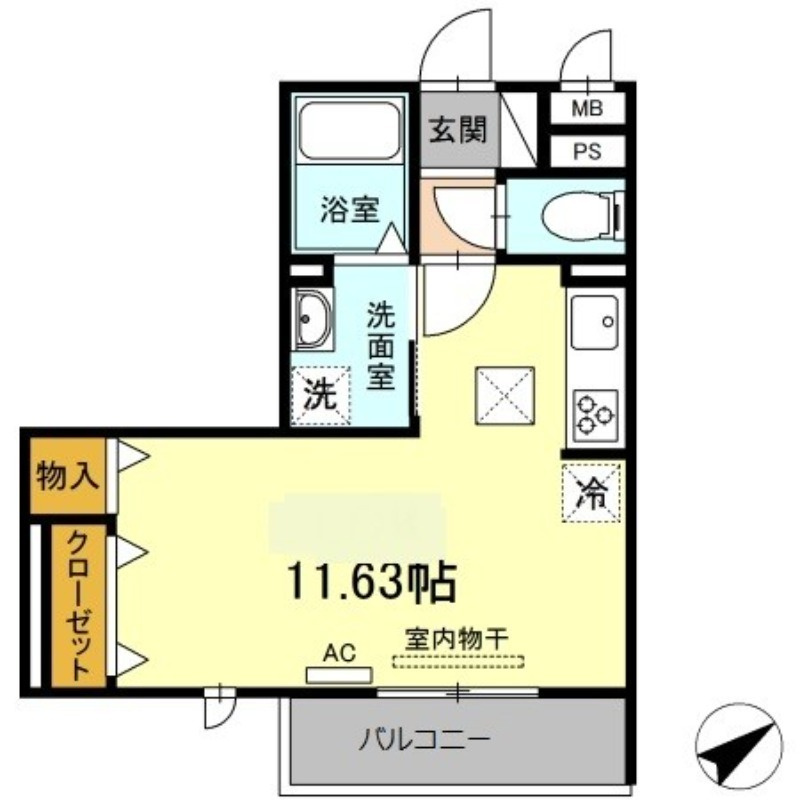 ジャルディーノの間取り