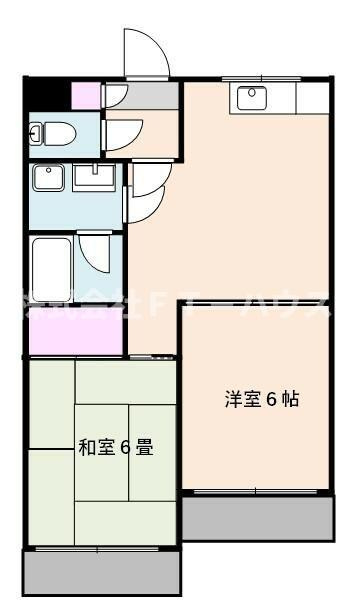 第２ハセガワマンションの間取り