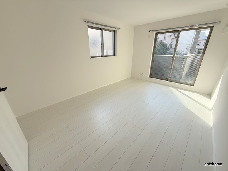 プルメリア関大前　仲介手数料無料の寝室
