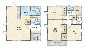 西区池田2丁目／３号棟の間取り
