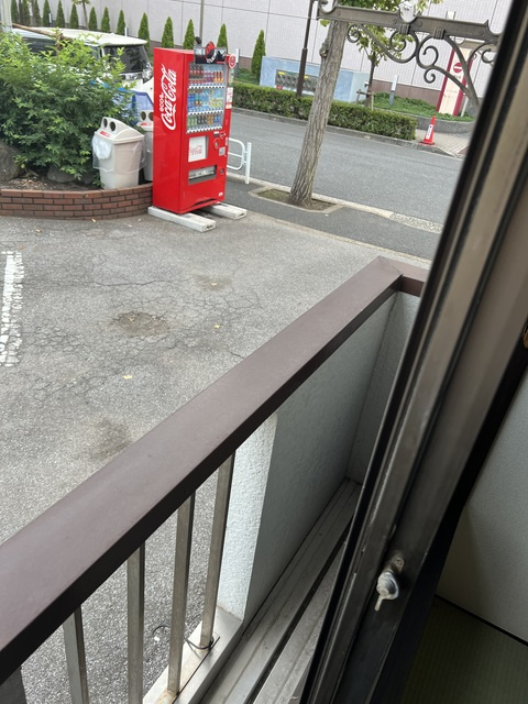 フォーブル船堀のバルコニー