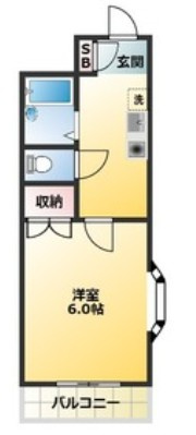 グランカーサ伊藤の間取り|間取りです。
