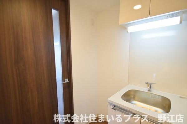 グランカリテ大阪城ＥＡＳＴのキッチン