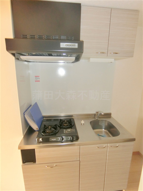 ルーブル大鳥居参番館のキッチン|2口ガスシステムキッチン　