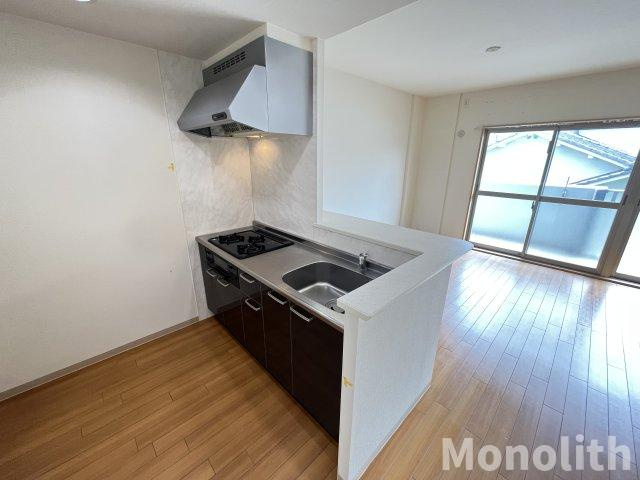 貝塚市澤の賃貸マンションのキッチン
