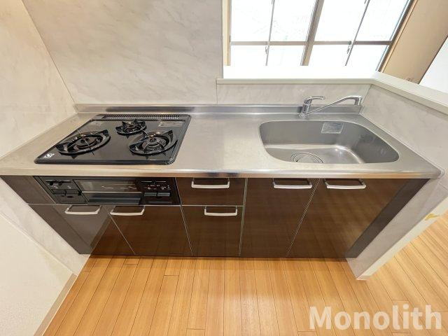 貝塚市澤の賃貸マンションのキッチン