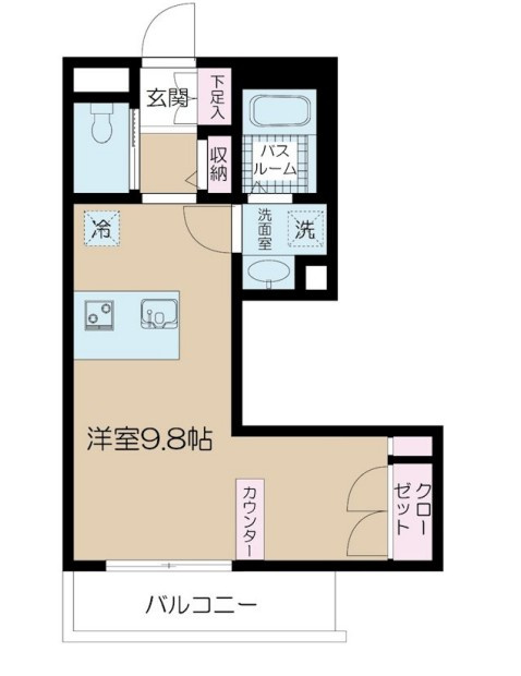 Belle Scene Aotoの間取り