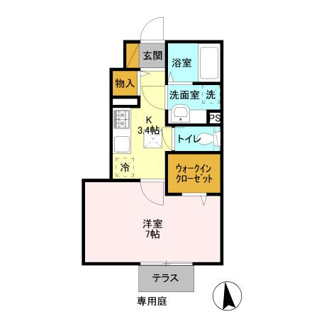 【間取り】 | ルーチェ Ａ