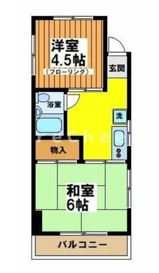 【間取り】 | コーポ五輪