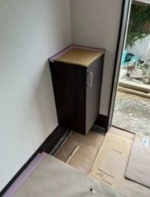 上三緒ベルエアの洗面所
