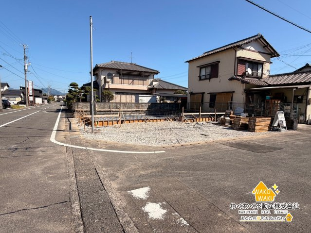 焼津市石津向町　5期／の前面道路含む現地写真|2026年10月中旬撮影