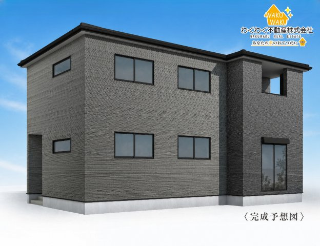 焼津市石津向町　5期／の外観|外観パースです