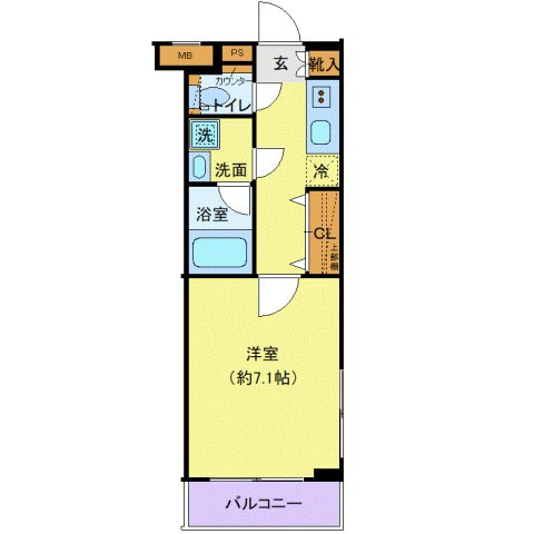 【間取り】 | クレヴィスタ武蔵小杉