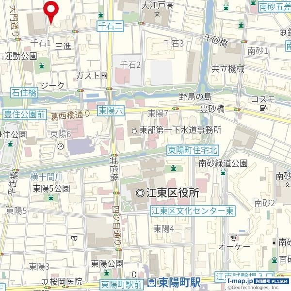 ＭＪＲ深川住吉の地図