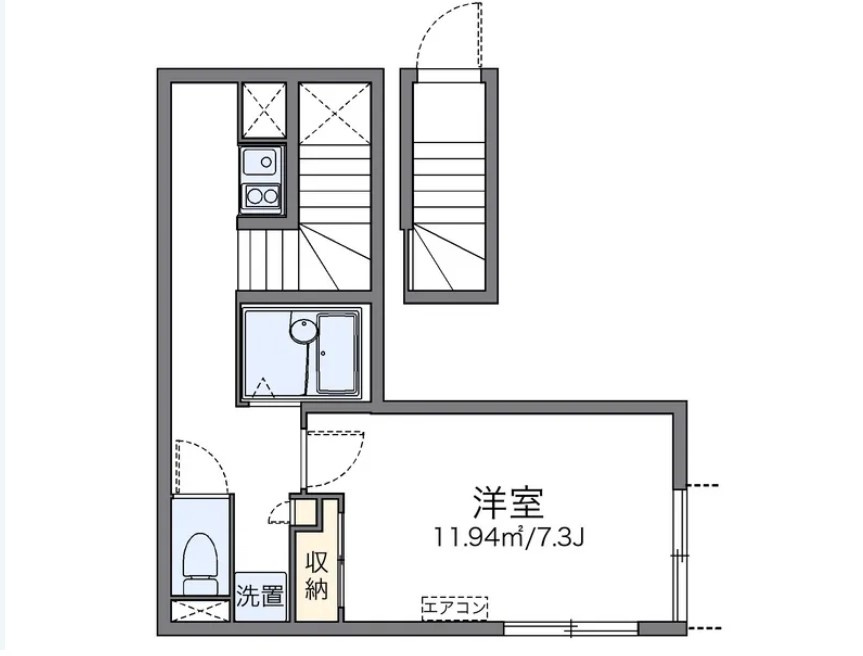 レオネクストきよみず扇の間取り