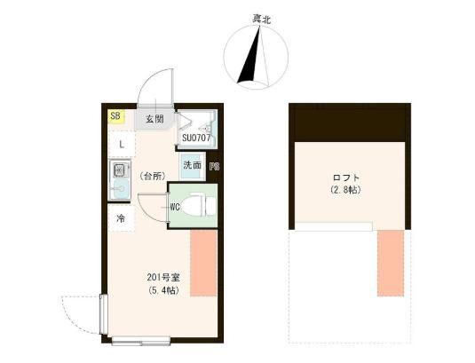 【間取り】 | カーサエスト小岩