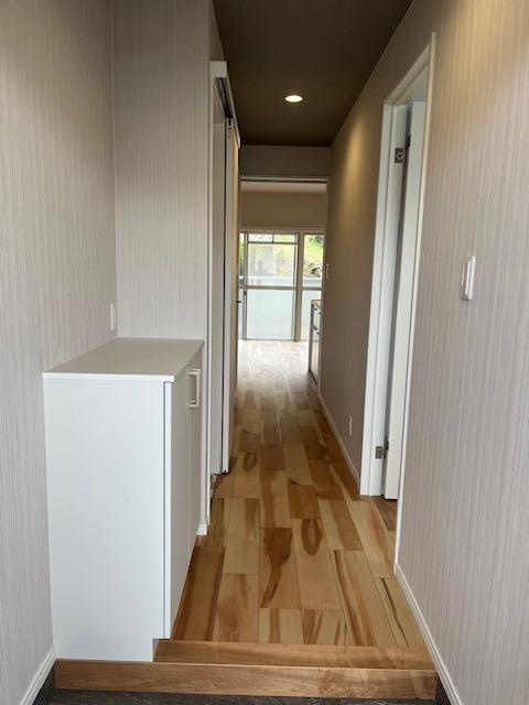 高見マンションの玄関