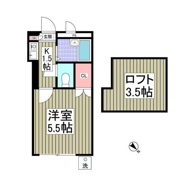フリーダムＡ棟の間取り
