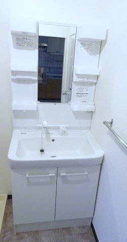 レーヴTakedaひばりヶ丘の独立洗面台