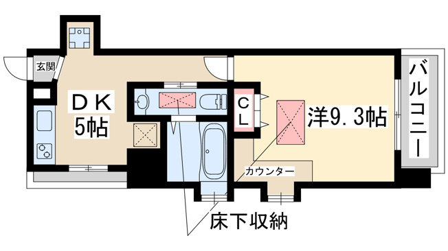 【間取り】 | プルメリア新大阪