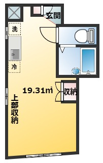 カノレーマ赤塚の間取り