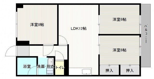 上東雲サンシャインビルの間取り
