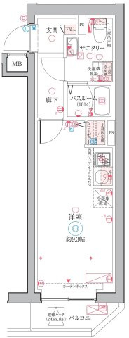 クレヴィスタ阪東橋の間取り