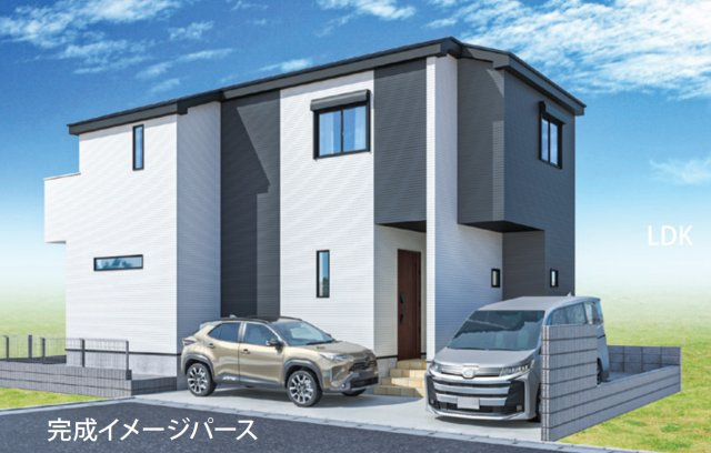 横浜市南区永田北２丁目 新築戸建て【仲介手数料無料】カースペース2台