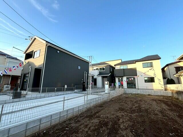 船橋夏見６丁目　第２期の前面道路含む現地写真