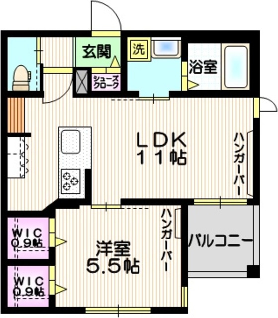 Chez toi Yonoの間取り|★間取図★