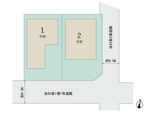 ４３１５市川市宮久保２３期２棟の区画図