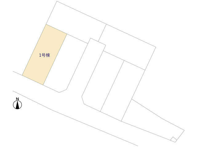 ４３７３市川市曽谷１６期７棟の区画図