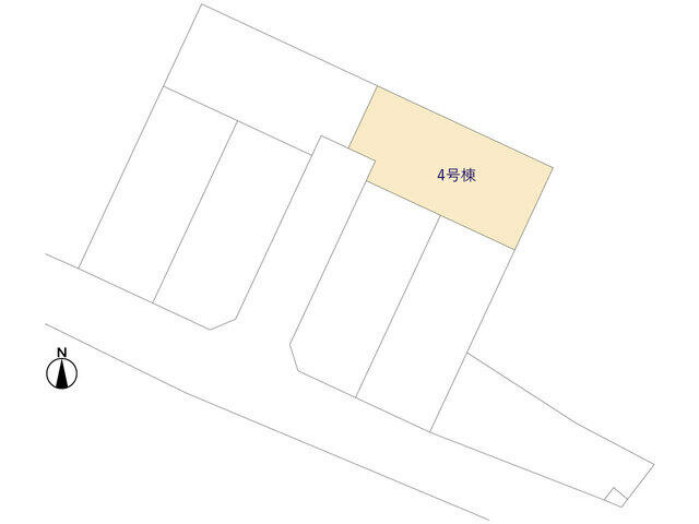 ４３７３市川市曽谷１６期７棟の区画図