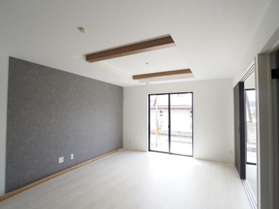 【居間・リビング】 | ＧＲＡＦＡＲＥ　福島市御山　1号棟 | ★内覧予約でブランド米2kg★
