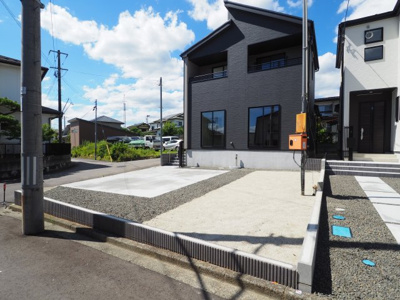【駐車場】 | ＧＲＡＦＡＲＥ　福島市御山　1号棟 | ★内覧予約でブランド米2kg★