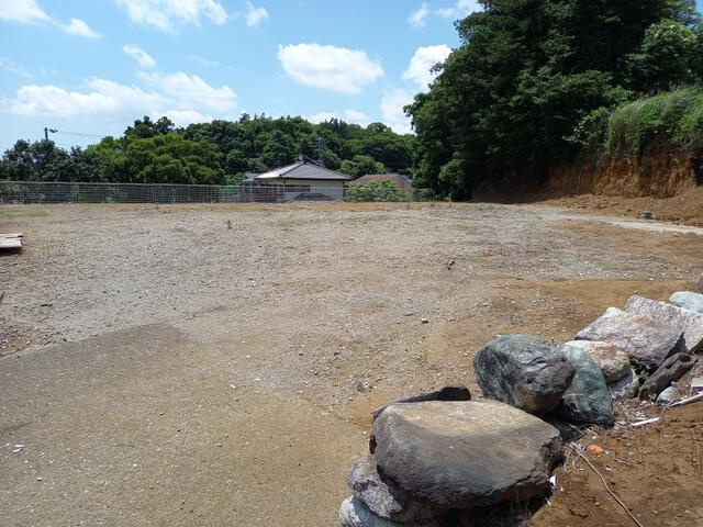 鎌ケ谷市軽井沢の売地の外観
