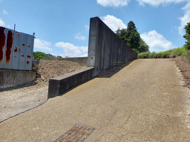 鎌ケ谷市軽井沢の売地の外観