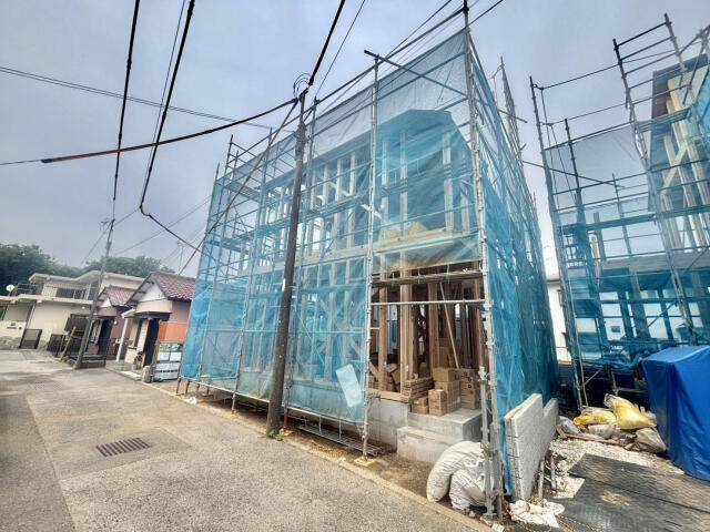 ブルーミングガーデン　千葉市花見川区検見川町５丁目３棟／１期３号棟のその他|3号棟前面道路含む現地写真