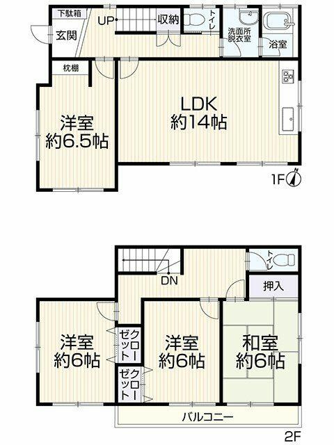 千葉市若葉区若松町４１３－９３の間取り|間取り