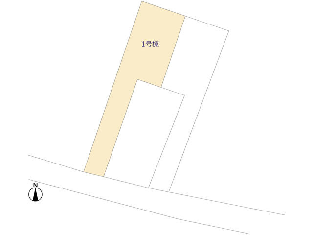 ４３４１千葉市みつわ台２０期３棟の区画図