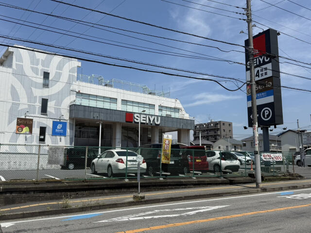 ブルーミングガーデン　千葉市若葉区都賀の台１丁目２期１棟／２期１号棟の前面道路含む現地写真|西友都賀店まで504m