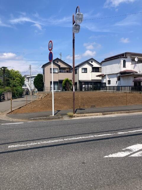 千城台東１丁目第２の前面道路含む現地写真