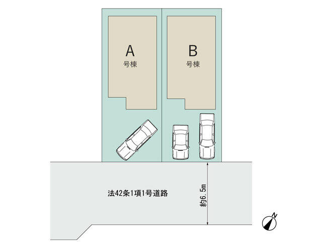 千葉市稲毛区宮野木町１５５１番の区画図