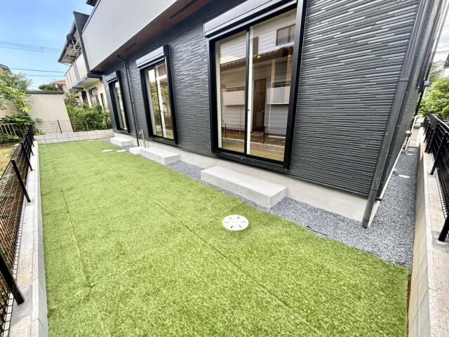 ブルーミングガーデン　千葉市稲毛区園生町１棟／１期１号棟の庭|庭