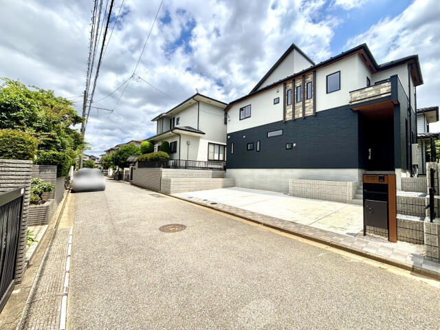 ブルーミングガーデン　千葉市稲毛区園生町１棟／１期１号棟のその他|前面道路含む現地写真