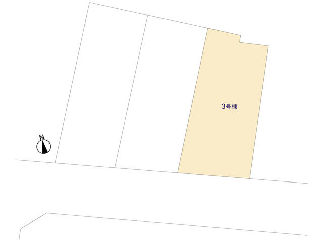 ４３７３千葉市あすみが丘４期３棟の区画図